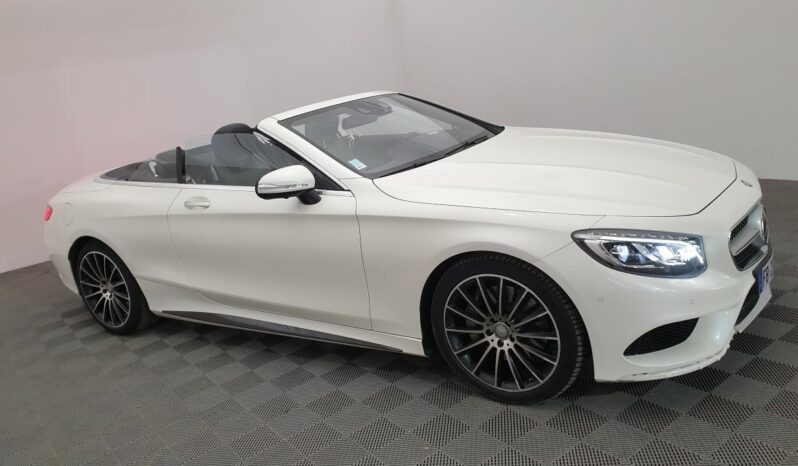 MERCEDES CLASSE S CABRIOLET S 500 9G-TRONIC A + PACK AMG LINE PLUS complet