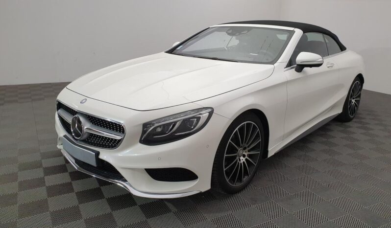 MERCEDES CLASSE S CABRIOLET S 500 9G-TRONIC A + PACK AMG LINE PLUS complet